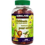 Kırkland Signature Children's Multivitamin 250 Gummies-2 Yaştan Itibaren Çocuklar Için-Organik Içerikli-Usa - childrenmultivitamin