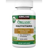 Kirkland Signature Organic Multivitamin 80 Tablets - signatureorganic