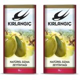 Kırlangıç Natural Sızma Zeytinyağı 5 lt Teneke (2 paketi)