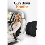 Kırlent Ev Ortopedik Bel Destek Yastığı - Ofis Koltuğu Ve Araç İçi Sandalye Bel Minderi - Medikal Sırt Desteği