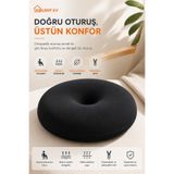 KIRLENT EV Ortopedik Oturma Simidi Koltuk Minderi Kuyruk Sokumu Yastığı Yuvarlak Oturma Simidi v