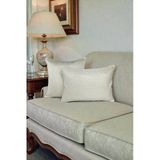 Kırlent Kılıfı Çizgili Desenli Jakarlı Dokuma Kumaş 2'Li 45X45 Ve 35X50 Çift Taraflı Biyeli