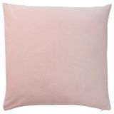 Kırlent kılıfı, uçuk pembe, 50x50 cm