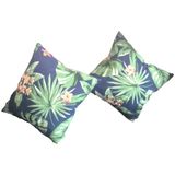 KIRLENT YAPRAK DESEN 2 ADET 35x35