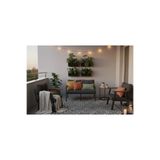 Kırlenta ERCİYES 2+1+1 ANTRASİT BAHÇE TAKIMI BAHÇE MOBİLYASI KOLTUK BERJER BALKON TAKIMI MUTFAK TAKIMI