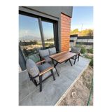 Kırlenta POFİ 2+1+1+MASA BALKON TAKIMI BAHÇE TAKIMI MASA SETİ BAHÇE MOBİLYASI BALKON SET KOLTUK TAKIMI