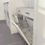 KIRLI TEMIZ ÇAMASIRLIK SEPET PLASTIGI