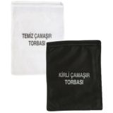 Kirli Ve Temiz Çamaşır Torbası Seti Toplam 4 Adet:2 Ad.kirli-2 Ad. Temiz