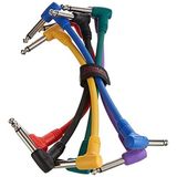 Kirlin 15cm. Gitar Pedal Ara Kablosu Seti (6 Adet)
