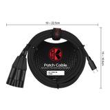 Kirlin Cable UYC-392B 5MT BK Kablo TYPE-C / 2 x 1/4 Mono Jak 5 METRE