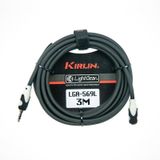 Kirlin LGA-569LBK 3.5MM TRS Jack 3.5MM TRS JACK 3 m Kablo