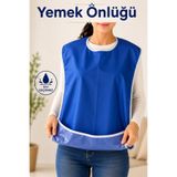 kırmed Hasta Mama Beslenme Yemek Önlüğü, Cepli ve Ayarlanabilir Su Geçirmez Önlük Yıkanabilir 1ADET