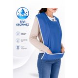 kırmed Yıkanabilir Yetişkin Yemek Önlüğü Hasta Yemek Mama Önlüğü Sıvı Geçirmez Yemek Önlüğü Koruyucu Önlük