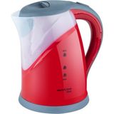 Kırmızı 1,7 Litre Gizli Rezistanslı Sıcak Su Isıtıcı - Altın - Turkuaz