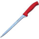Kırmızı 21 cm Sürbısa Fleto Bıçağı, Sap Hariç, Güçlü ve Şık Tasarım - Seçenek 1 - Açık Gri