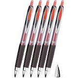 Kırmızı 5 Adet Uniball Signo 207 0.7 mm Roller Umn-207 Likit Mürekkepli Pilot Kalem Jel Kalem