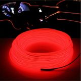 Kırmızı 5 Metre Neon Ip Torpido Ledi Oto Şerit Led