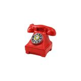 Kırmızı Ankesörlü Telefon Biblosu - Vintage Tasarım - Reçine Süs Eşyası Vitrin