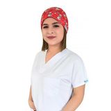 Kırmızı Ayıcık Desenli Cerrahi Bone B18