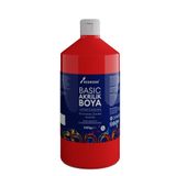 Kırmızı Basic Akrilik Boya 1000gr