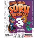 Kırmızı Beyaz Yayınlar 3.Sınıf Yeni Nesil Efsane Soru Fabrikası Soru Bankası