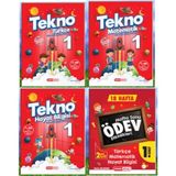 Kırmızı Beyaz Yayınlar (Sınıf: 1 / Dönem: 2) Türkçe / Matematik / Hayat Bilgisi / Hafta Sonu Ödev Etkinlikleri 4'lü Set