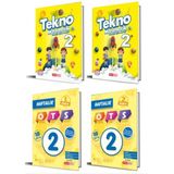 Kırmızı Beyaz Yayınları 2.Sınıf Matematik 1/2 - Haftalık Öğrenme Takip Sistemi 1/2 4'Lü Set
