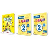Kırmızı Beyaz Yayınları 2.Sınıf Türkçe - Haftalık Öğrenme Takip Sistemi 1/2 3'Lü Set