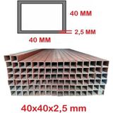 Kırmızı Boyalı 2mt 40X40X2,5 mm Kutu Profil Boru Metal, Dayanıklı ve Şık Tasarım - Seçenek 1 - Altın - Turkuaz