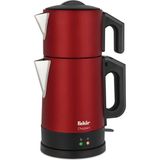 Kırmızı Çay Makinesi ile Leziz Çay Keyfi - Altın - Turkuaz
