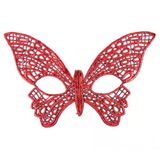 Kırmızı Dantel Masquerade Maskesi 7 No (5047)