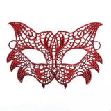 Kırmızı Dantel Masquerade Maskesi 8 No (5067)