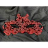 Kırmızı Dantel Masquerade Maskesi Çift Taraflı 10 No Go53/04209
