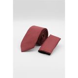 Kırmızı Desenli 6 Cm Kravat 1090260117