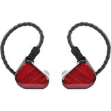 Kırmızı Dual Dynamic Drivers In-Ear Headphone | Sahne, Stüdyo Veya Odyofil Için Çift Sürücü