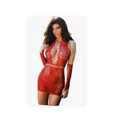 KIRMIZI-EGZOTİK-FİLE-ETEKLİ-MİNİ-VÜCUT ÇORABI (standart)