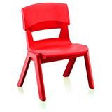 Kırmızı Elite Home Jumbo Çocuk Sandalyesi Modern Tasarım ve Rahat Oturum Sunar