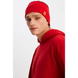 Kırmızı Erkek Pamuklu Kaşkorse, Kaymaz, Terletmez, Ultra Hafif, Spor Saç Bandı Bandana Buff