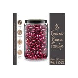 Kırmızı Fasulye Bi Kavanoz 660 cc. Cam Kavanozda 500 Gr. Kırmızı Fasülye Kurusu