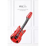 Kırmızı Gitar Folyo Balon Gitar Şekilli Balon