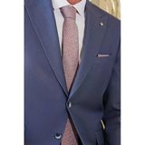 Kırmızı-Gri Desenli 7 Cm Kravat 1090260110