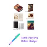 Kırmızı Güller Çabuk Solar - Günyüzü Vesikalığı Özel Kutulu Set (Ciltli) + Renkli Fosforlu Kalem