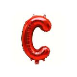 Kırmızı Harf Folyo Balon 16 Inç 36 Cm, C