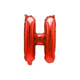 Kırmızı Harf Folyo Balon 16 Inç 36 Cm, H