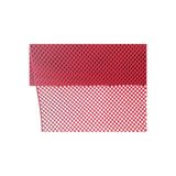 KIRMIZI ISLAK ZEMİN MATI KAYDIRMAZ PVC PASPAS BANYO KAYMAZ YER MATI S MAT PETEK MAT kırmızı-120 x 100
