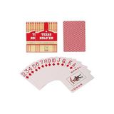Kırmızı Jumbo Plastik Su Geçirmez Jumbo Blackjack iskambil Oyun Kağıdı cin385kr