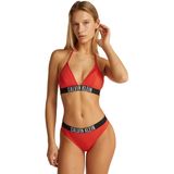 Kırmızı Kadın Üçgen Kesim Bikini Üst KW0KW02854XM8