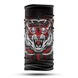 Kırmızı Kaplan Desenli Bandana Boyunluk, Çok Amaçlı Boyunluk, Bandana, Esnek Yüz Maskesi, Spor Outdoor, Kafa Bandı, Erkek Bandana, Kadın Bandana… Outdoor
