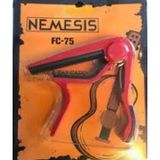 Kırmızı Kapo Akustik Gitar Klasik Gitar Ukulele Saz Bağlama Kaposu Classic Guitar Capo Acoustic Guitar Capo 1. Kalite