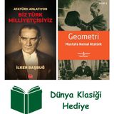 Kırmızı Kedi Atatürk Anlatıyor - Biz Türk Milliyetçisiyiz + Geometri + Dünya Klasiği Hediye - Hayır